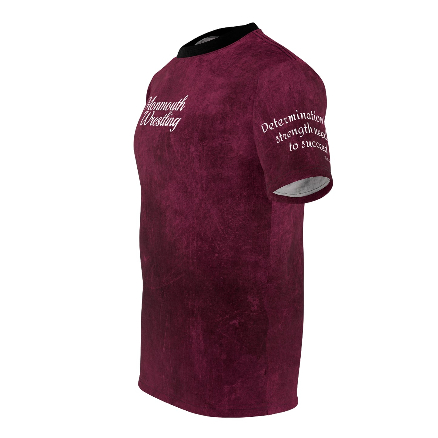Monmouth Wrestling  Unisex Cut & Sew Tee (AOP)