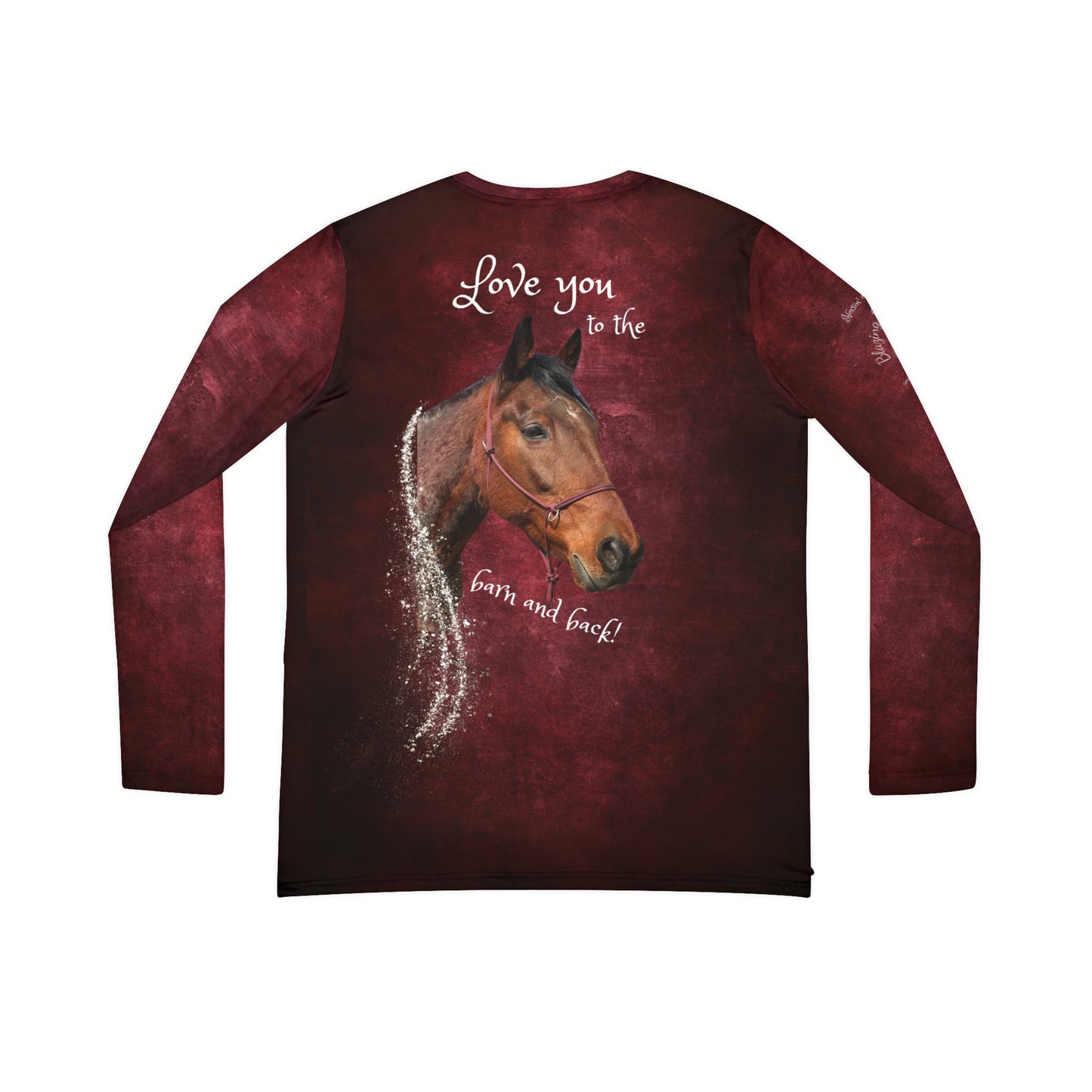 Heartbreaking Long Sleeve V-neck Shirt (AOP)