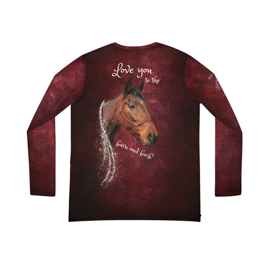 Heartbreaking Long Sleeve V-neck Shirt (AOP)