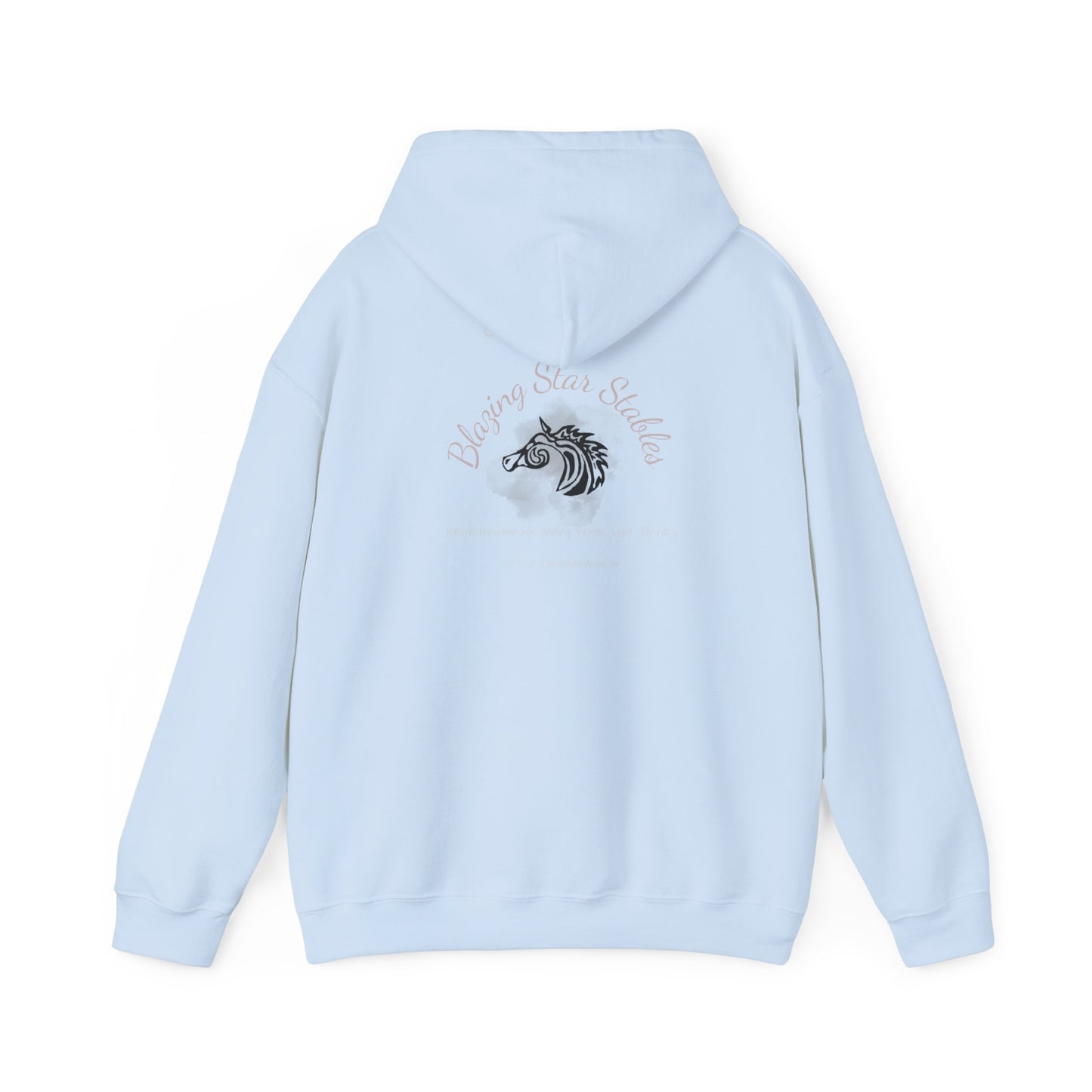 Horses Keep Me Stable. Unisex Heavy Blend™ Hooded Sweatshirt