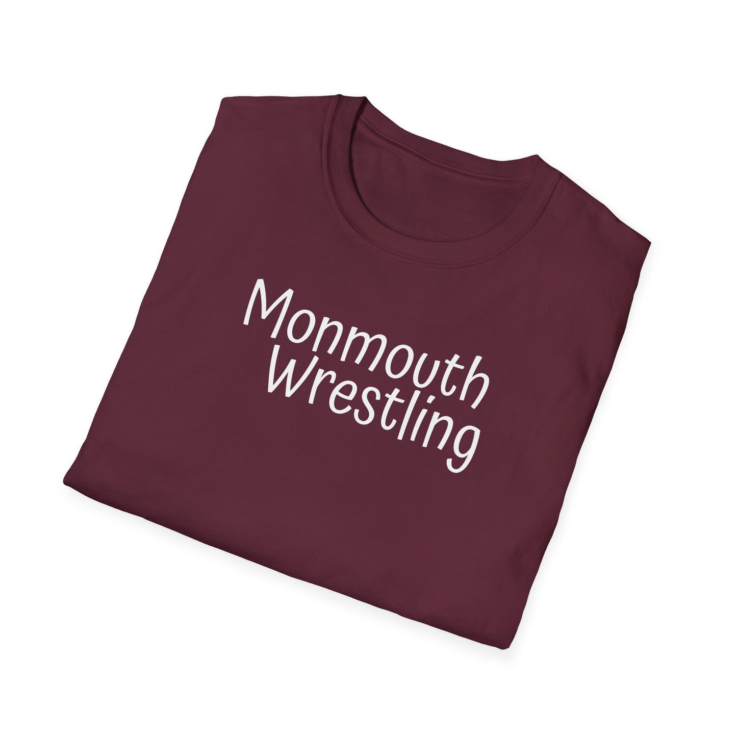 Monmouth Wrestling Unisex Softstyle T-Shirt