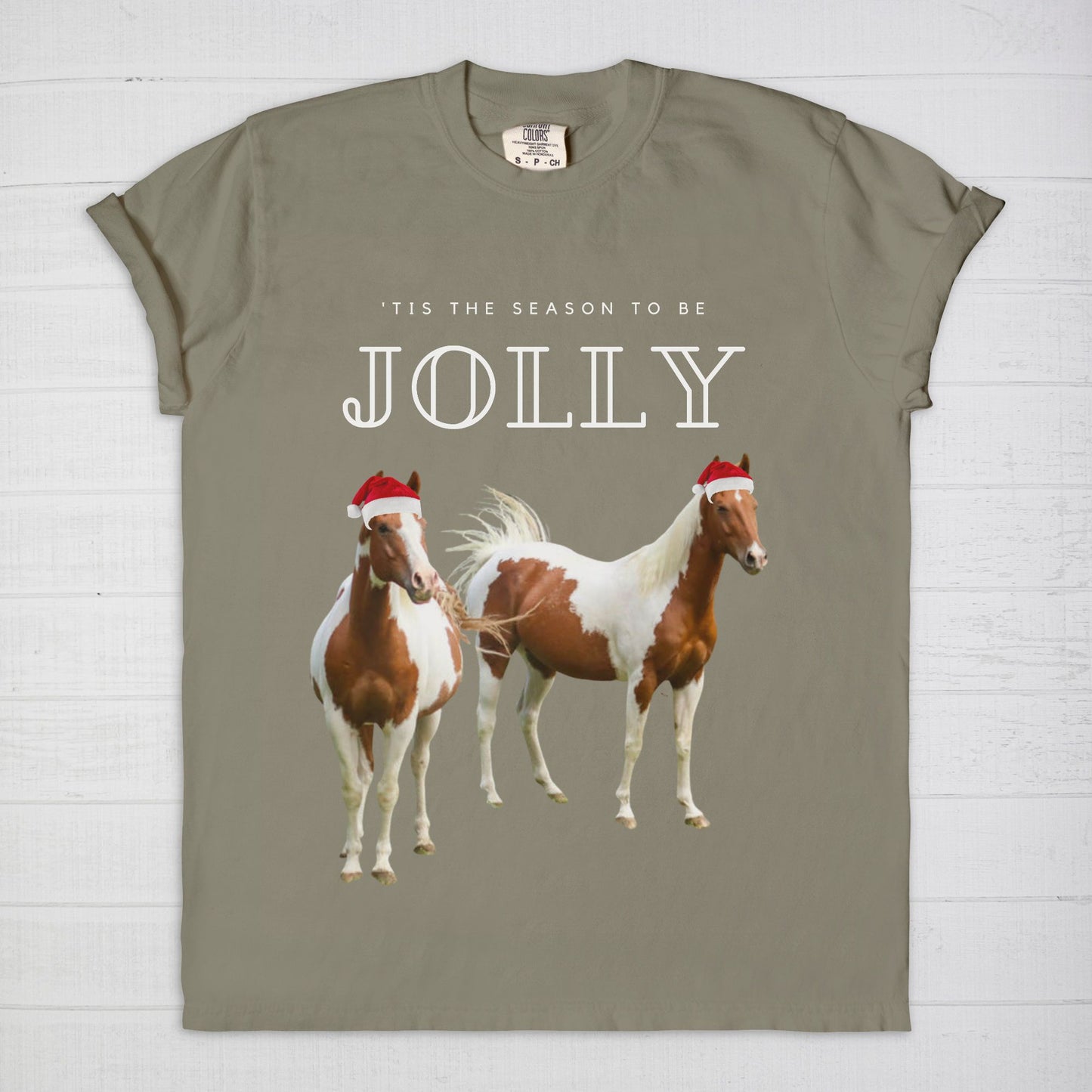Tis the Season to be Jolly! Comfort Color Tee 1717