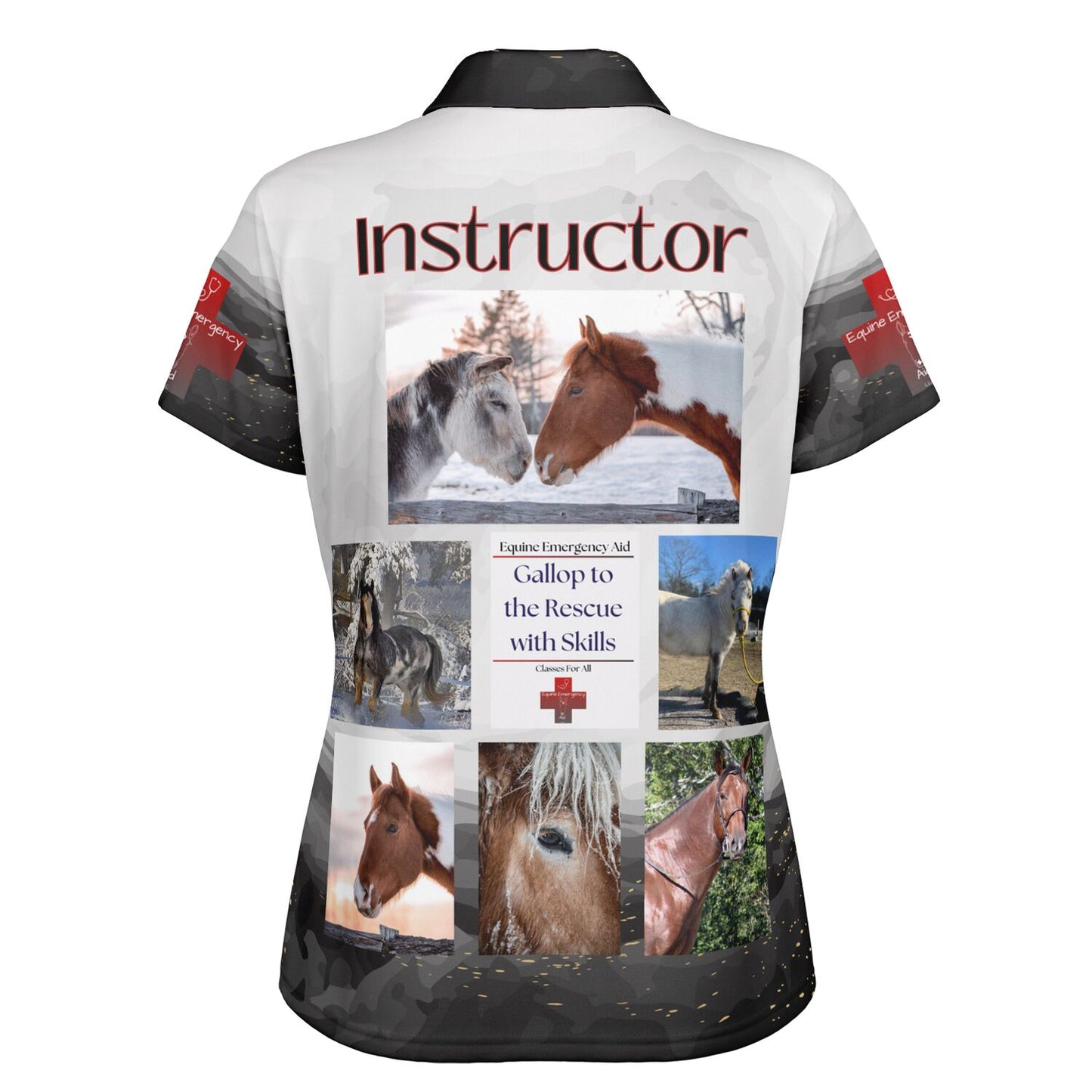 Instructor Polo Shirt - AOP