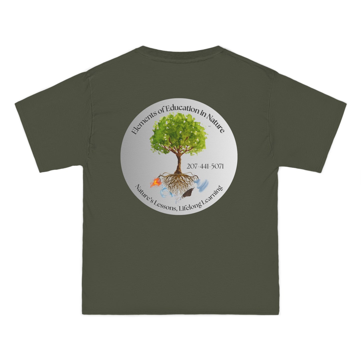 Elements of Education in Nature. Beefy-T® Short-Sleeve T-Shirt