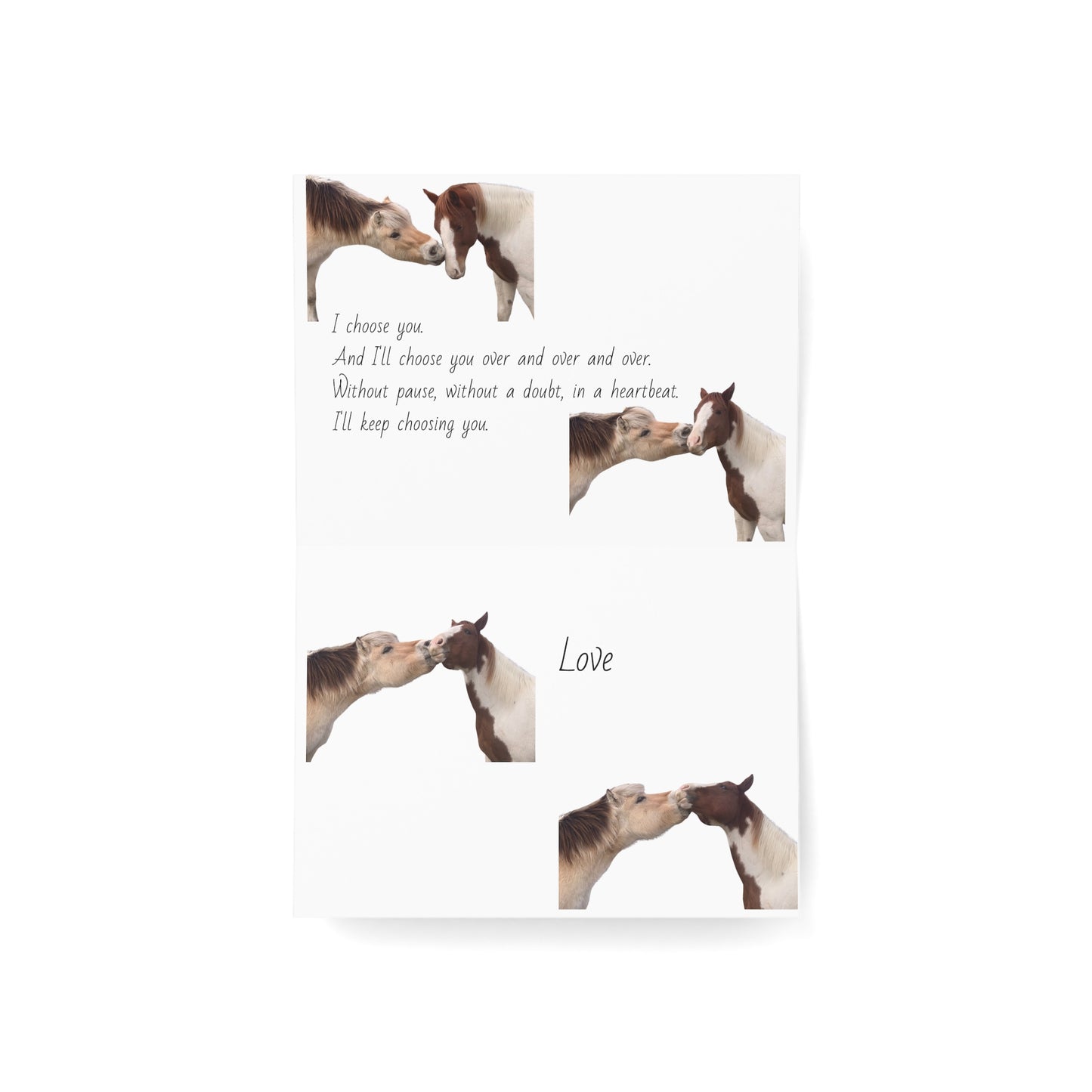 Thunder Cecil Greeting Cards (1, 10, 30, and 50pcs)