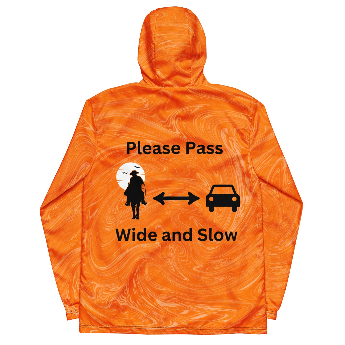 Please Pass Wide and Slow windbreaker
