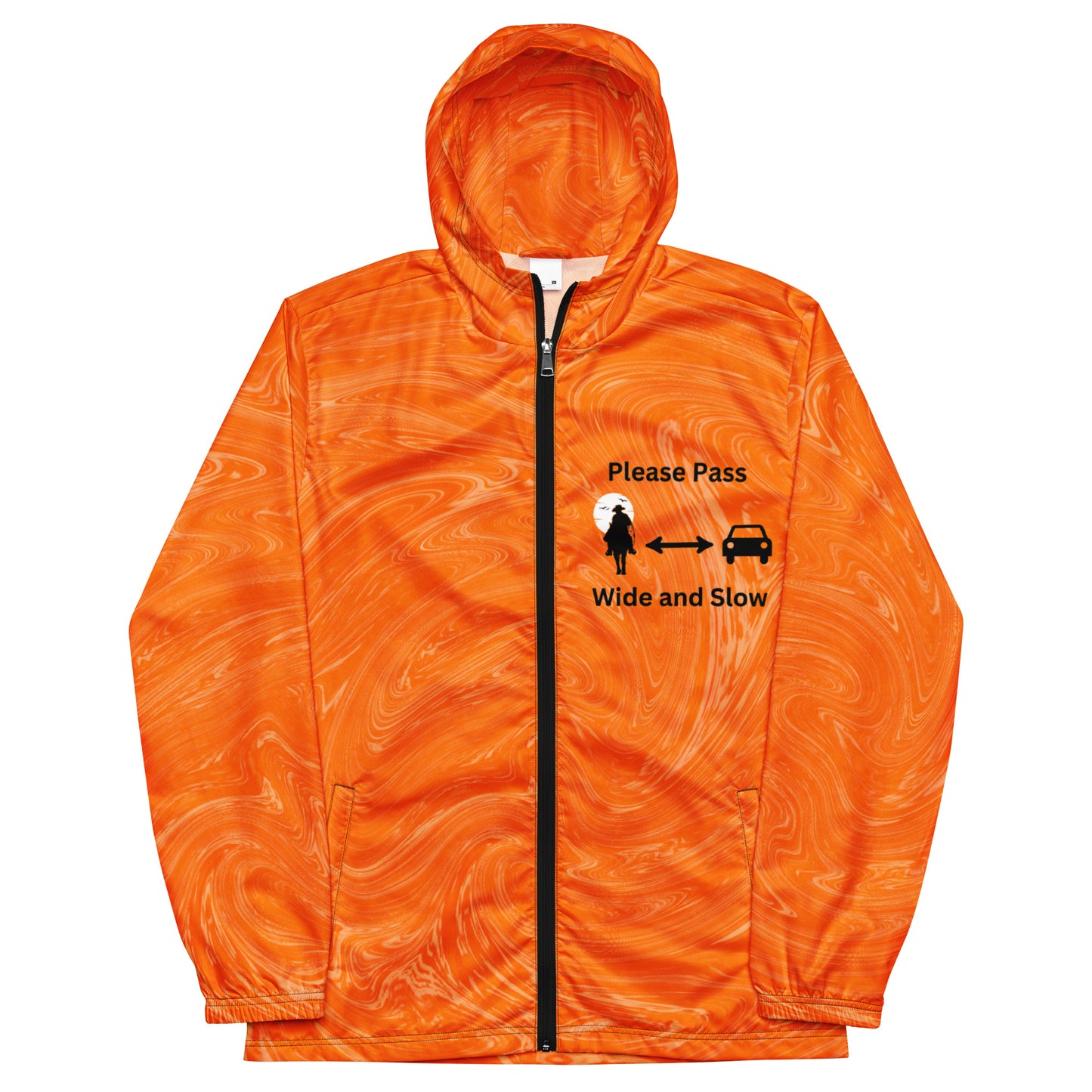 Please Pass Wide and Slow windbreaker