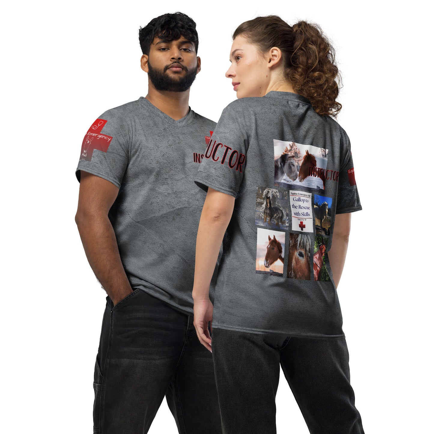 Equine Emergency Aid Instructor sports jersey