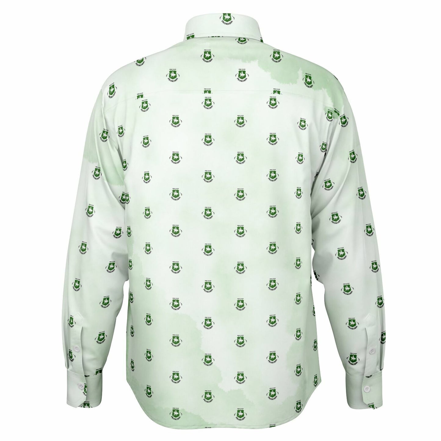 Pine State Pistoleros Long Sleeve Button Down Shirt - AOP