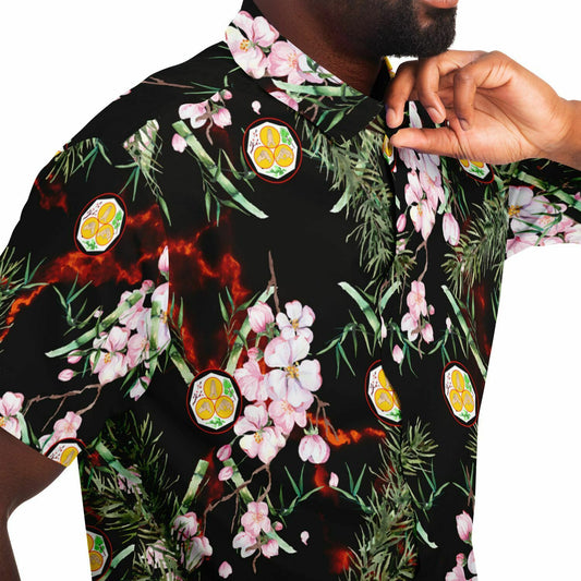 Kosho Shorei Ryu Kempo Short Sleeve Button Down Shirt - AOP