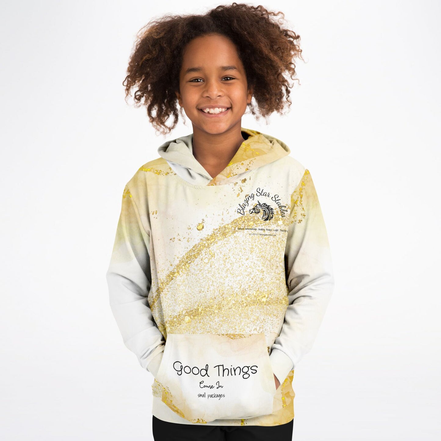 Team Lucy Athletic Kids Hoodie - AOP