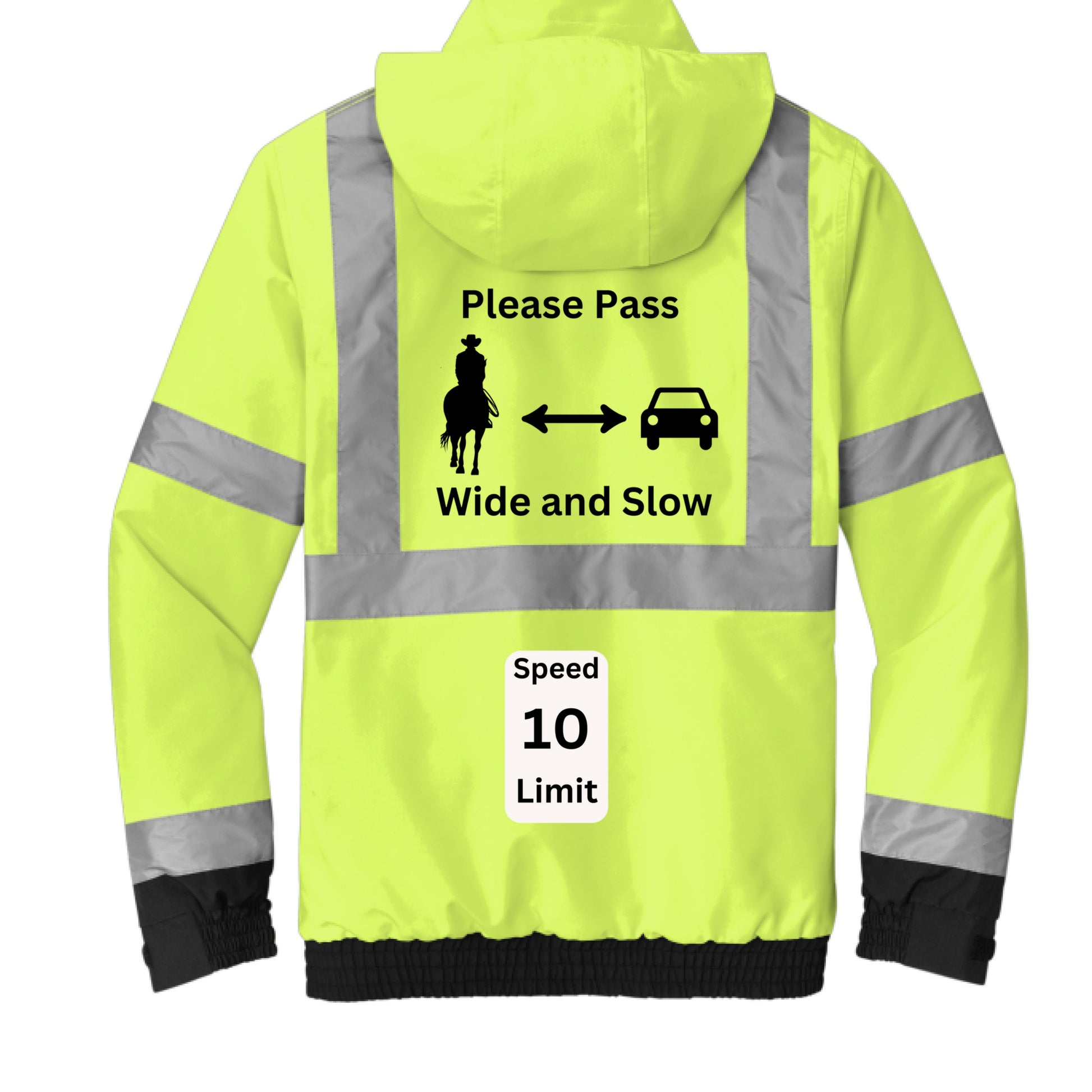 Safety Yellow - BACK