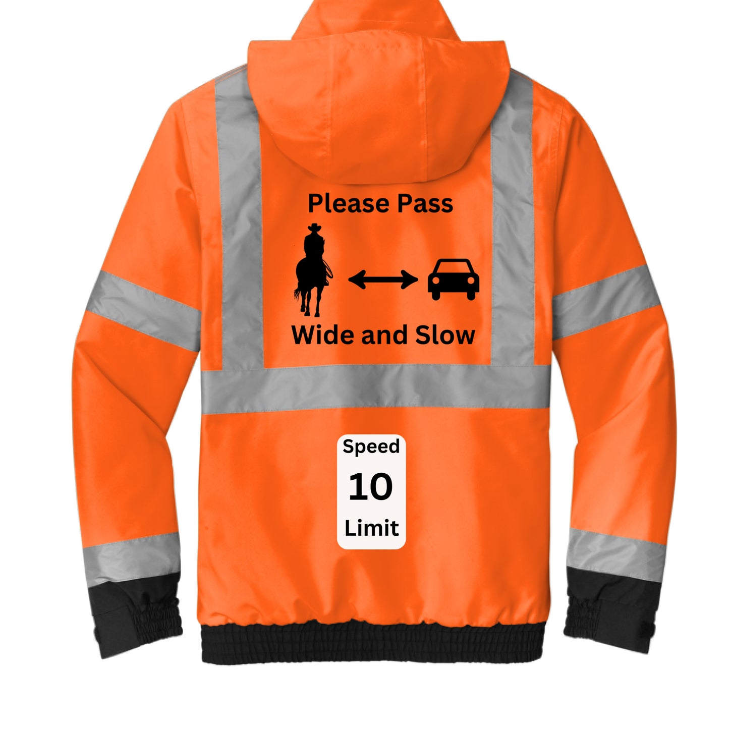 Safety Orange - BACK