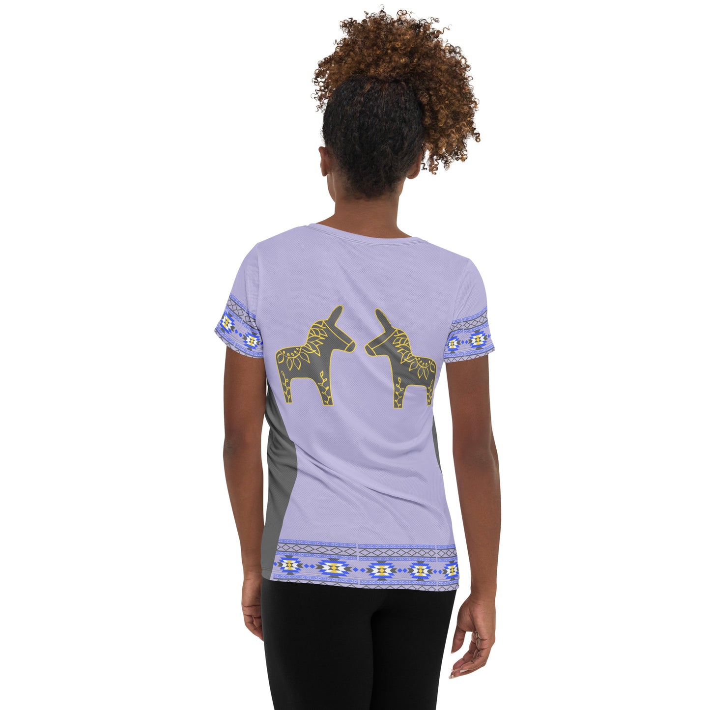 Donkey Dala Hast Women's Athletic T-shirt