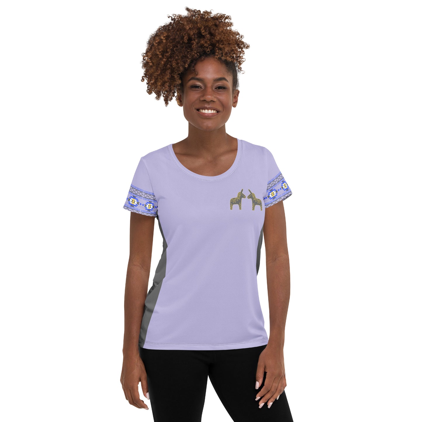 Donkey Dala Hast Women's Athletic T-shirt