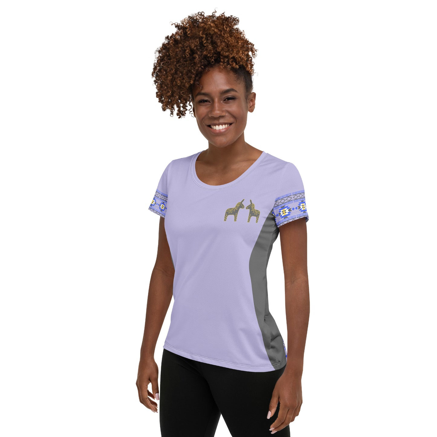 Donkey Dala Hast Women's Athletic T-shirt