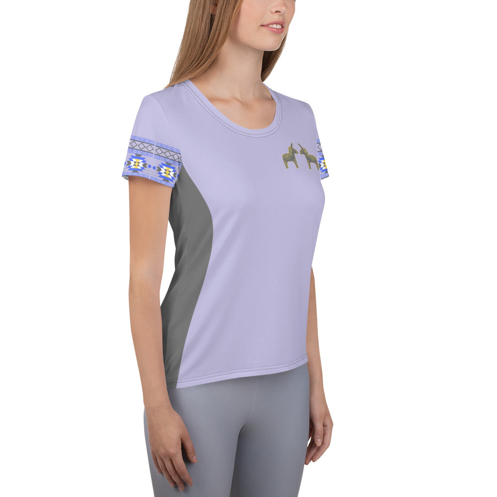 Donkey Dala Hast Women's Athletic T-shirt