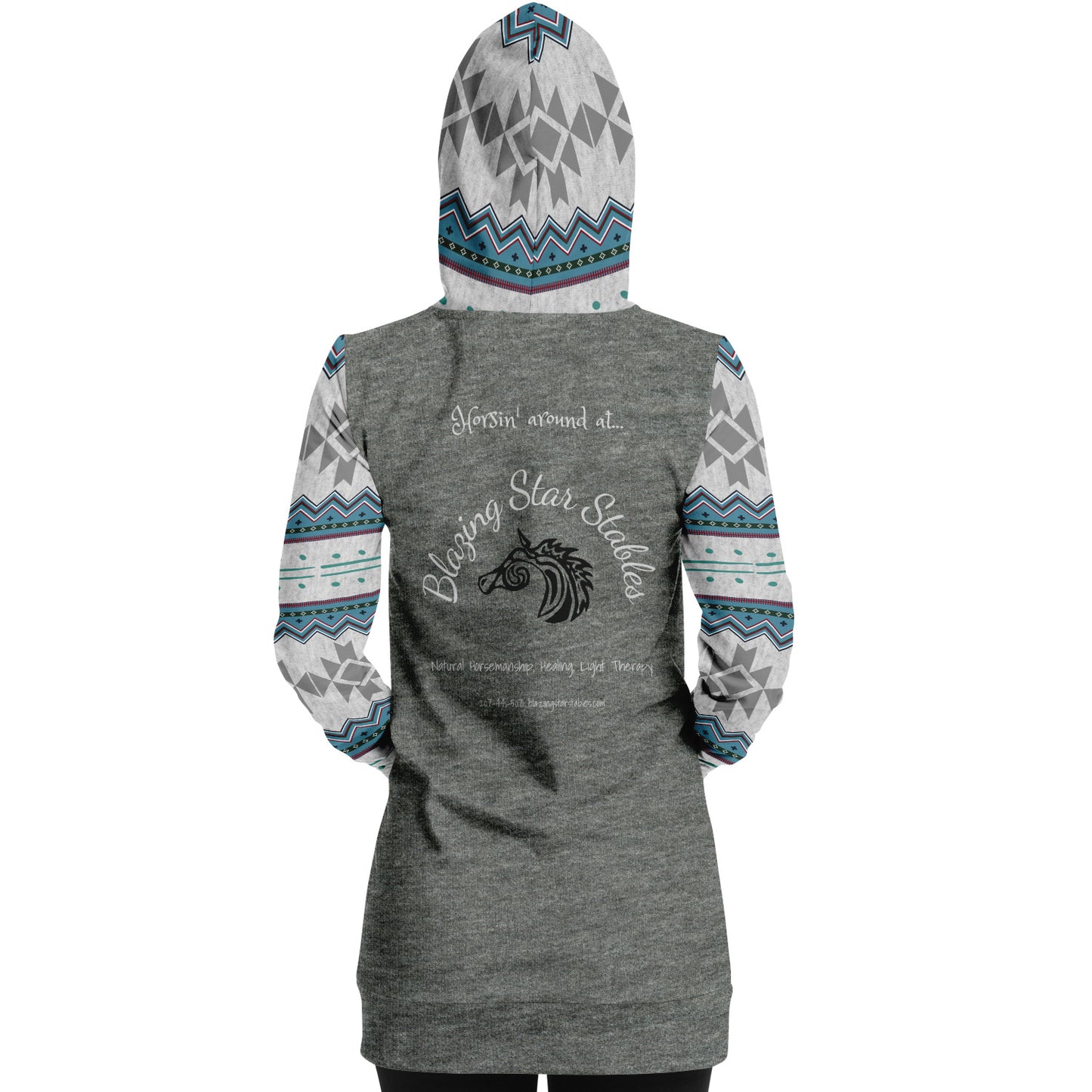 Western Pattern Sweatshirt