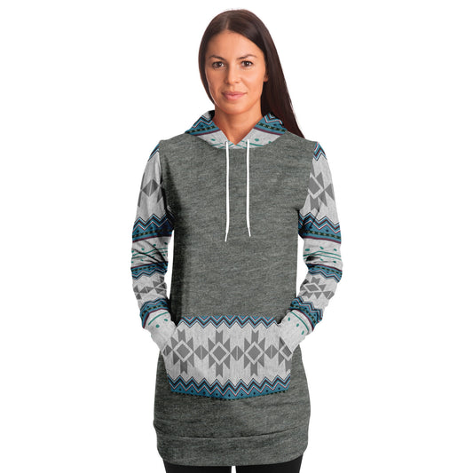 Western Pattern Sweatshirt