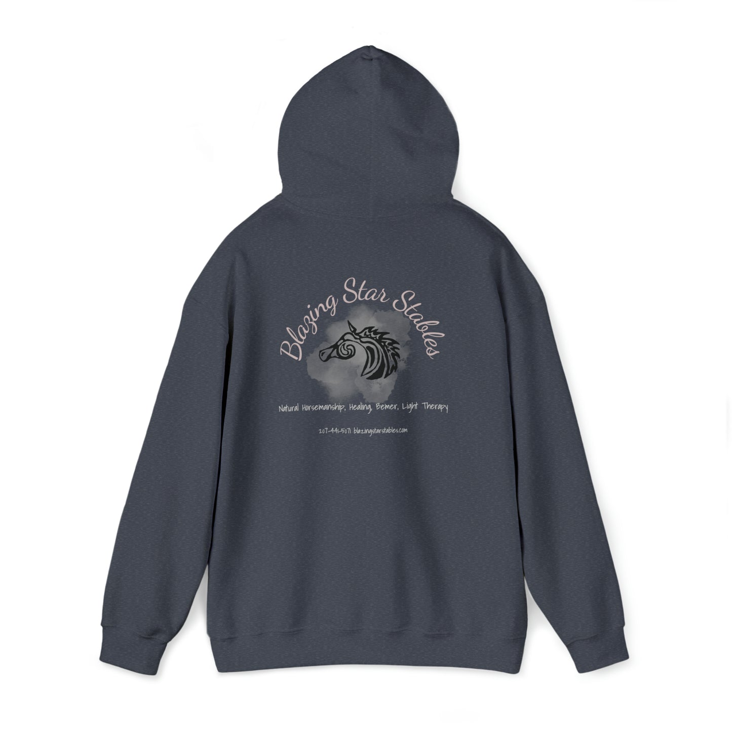 Horses Keep Me Stable. Unisex Heavy Blend™ Hooded Sweatshirt