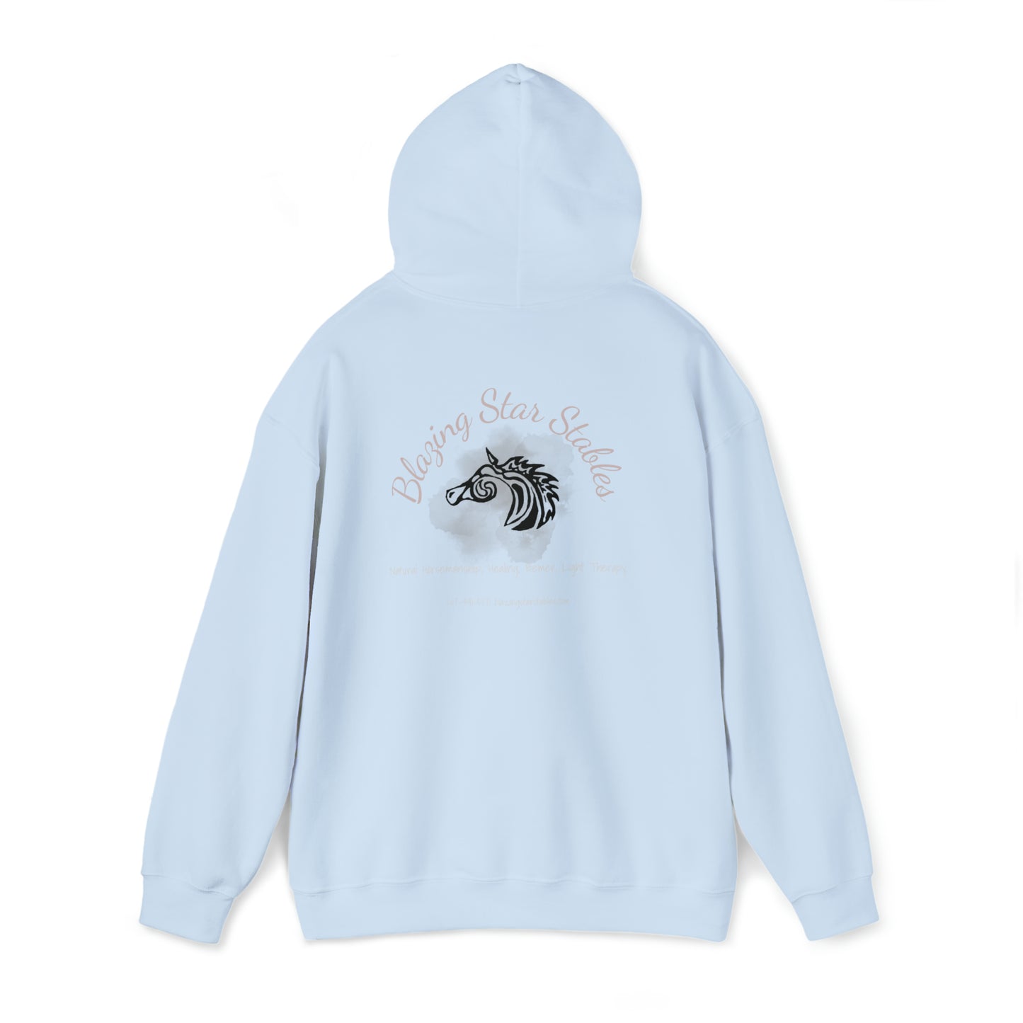 Horses Keep Me Stable. Unisex Heavy Blend™ Hooded Sweatshirt