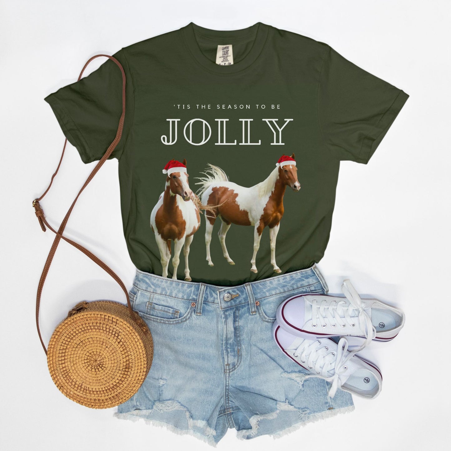 Tis the Season to be Jolly! Comfort Color Tee 1717