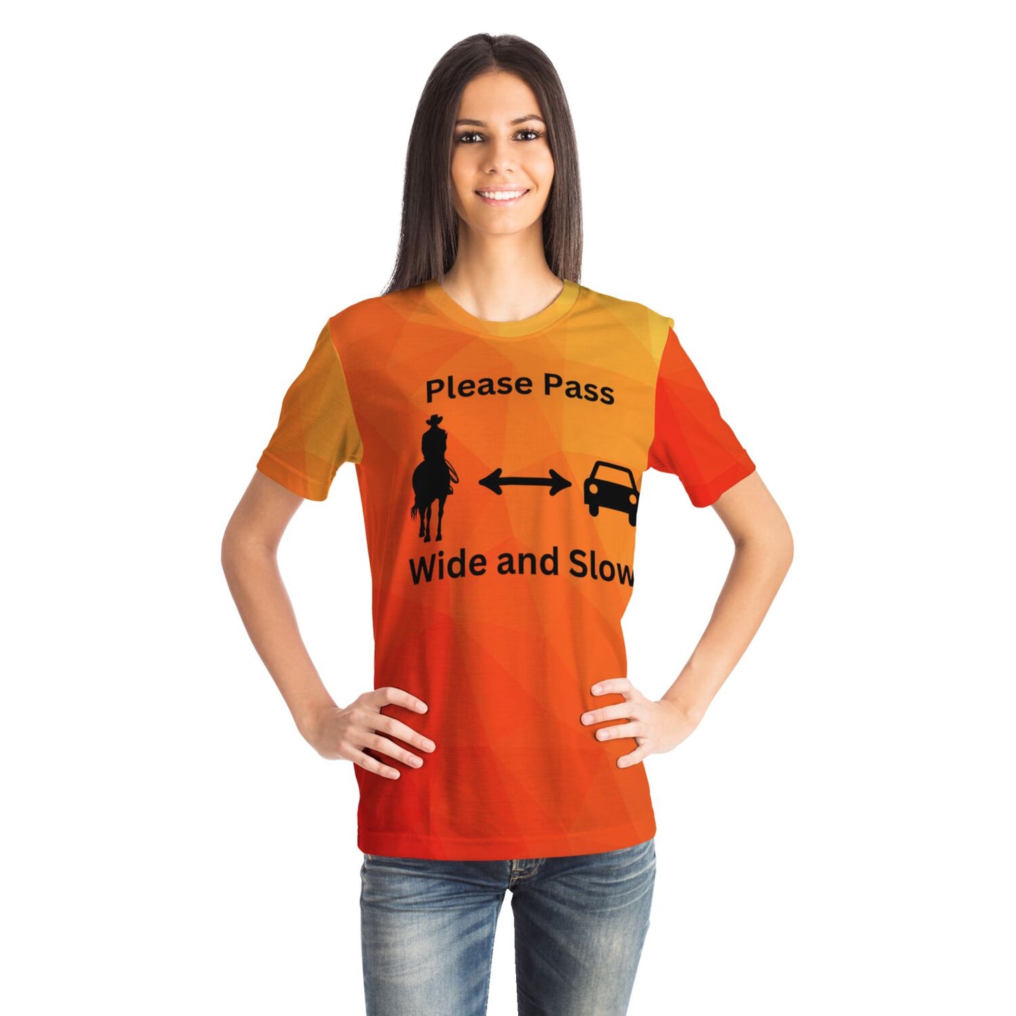 Please Pass Wide and Slow T-shirt