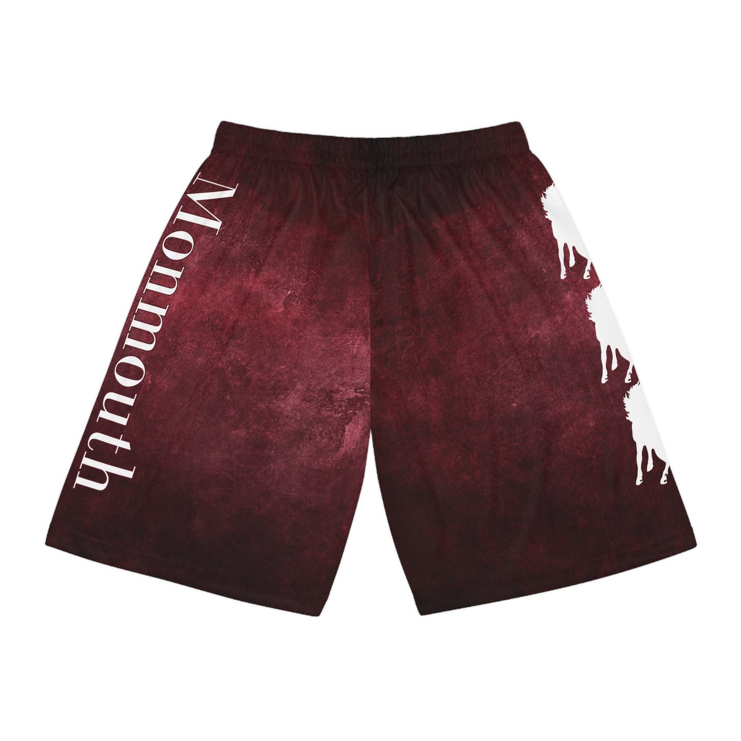 Monmouth Mustangs Basketball Shorts (AOP)