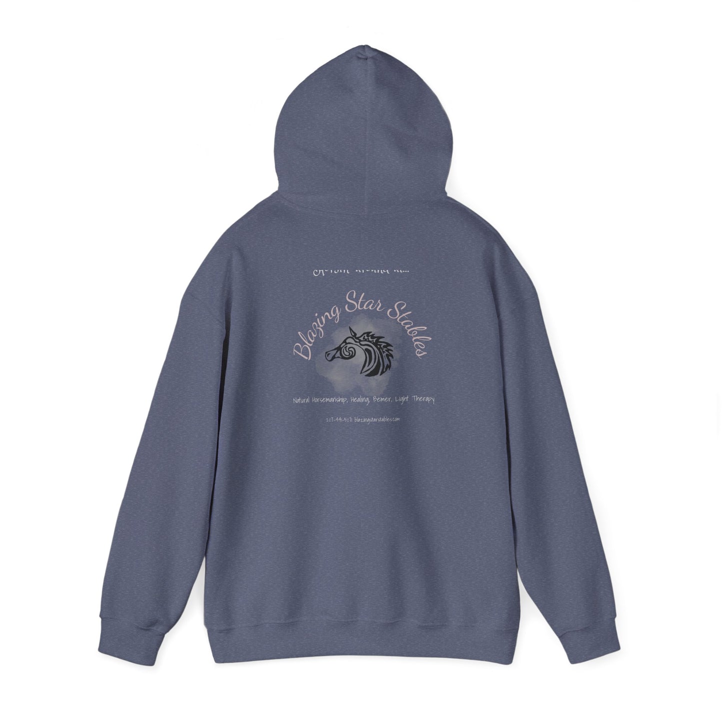 Horses Keep Me Stable. Unisex Heavy Blend™ Hooded Sweatshirt