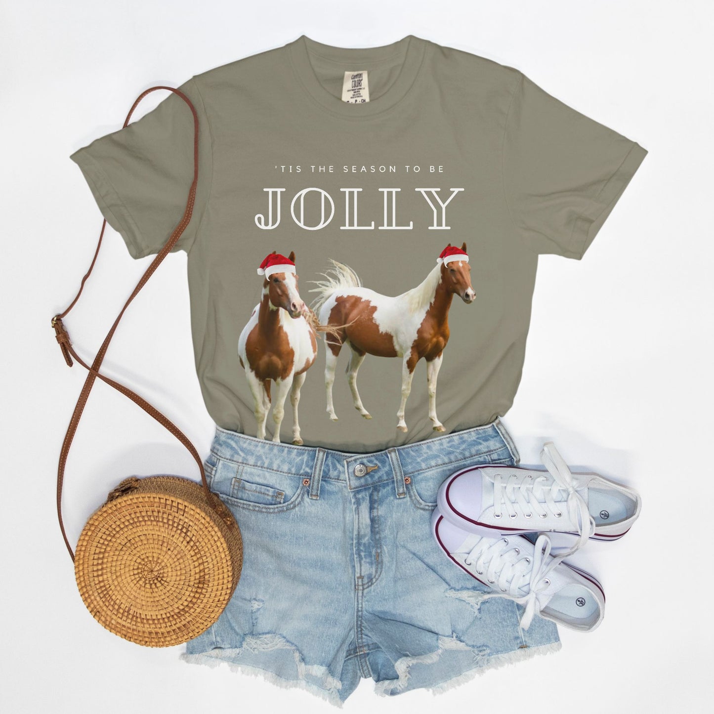 Tis the Season to be Jolly! Comfort Color Tee 1717