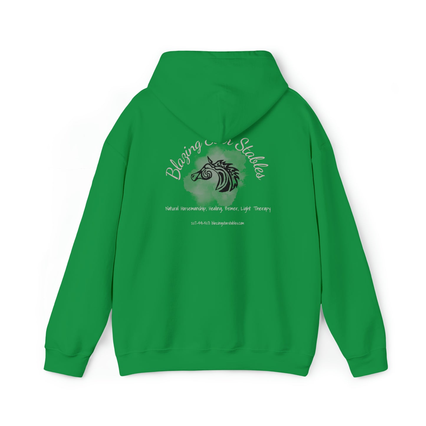 Horses Keep Me Stable. Unisex Heavy Blend™ Hooded Sweatshirt