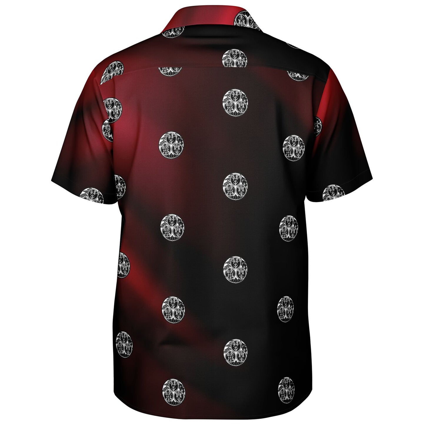 Kosho Shori Ryu Spread Collar Short Sleeve Button-Down Shirt - AOP 1