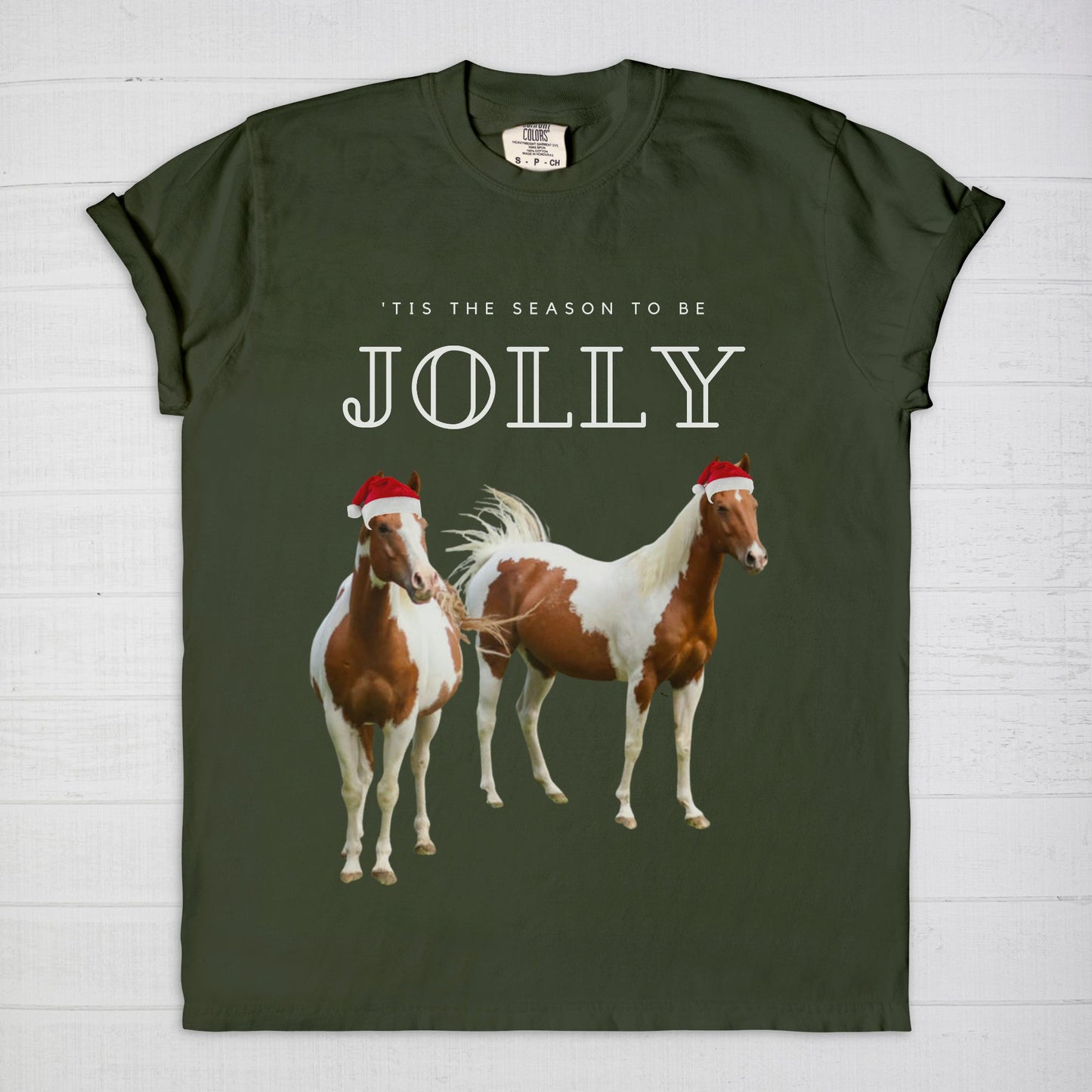 Tis the Season to be Jolly! Comfort Color Tee 1717