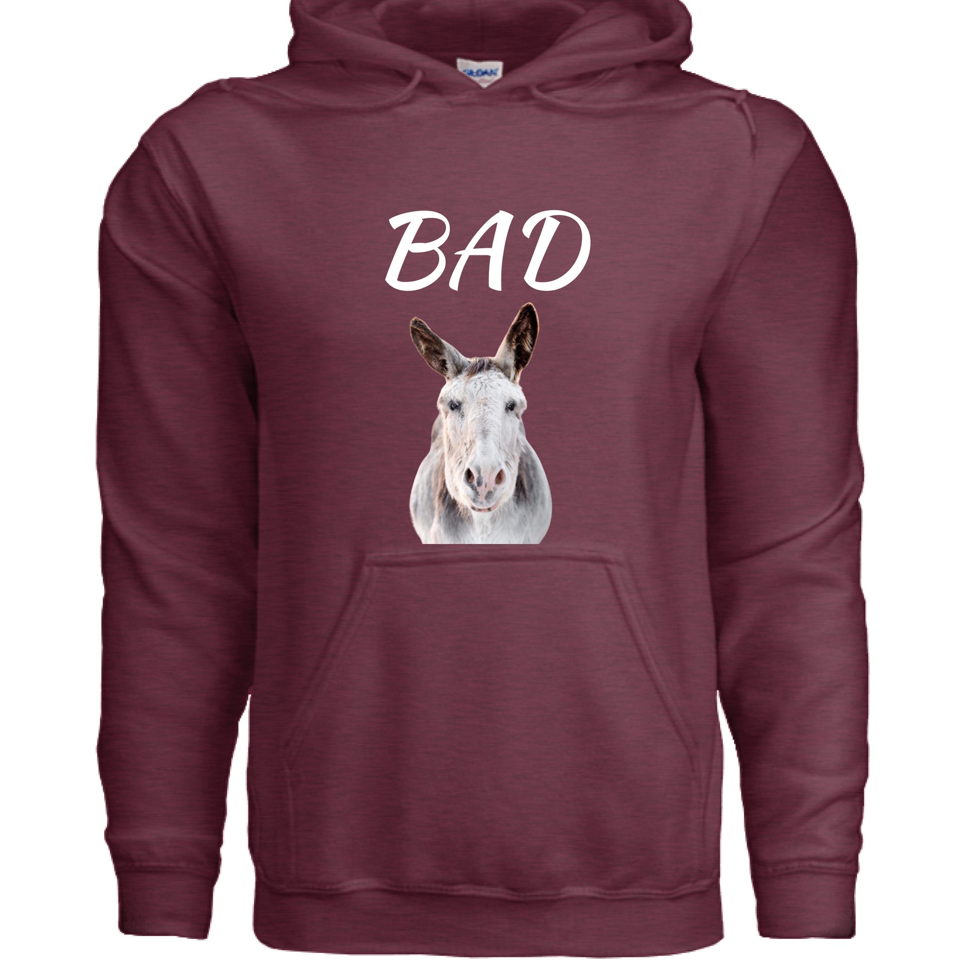 Heather Sport Dark Maroon - FRONT