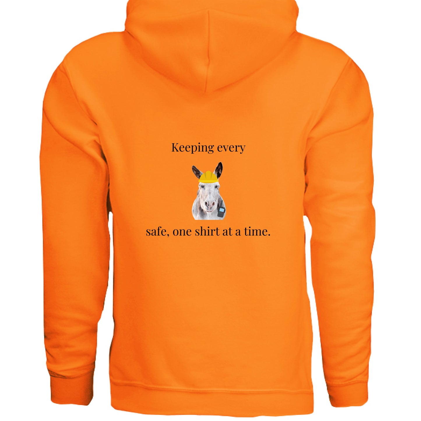 SAFETY ORANGE - BACK