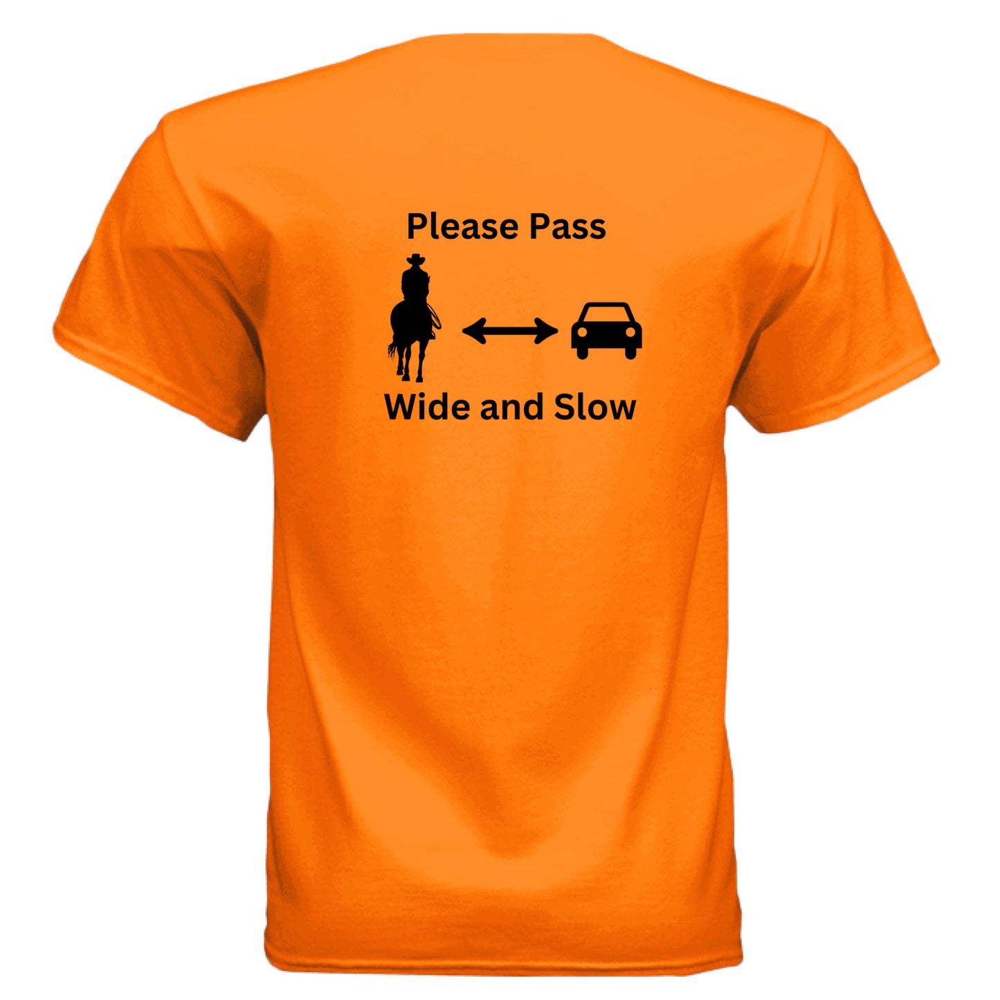 Safety Orange - BACK