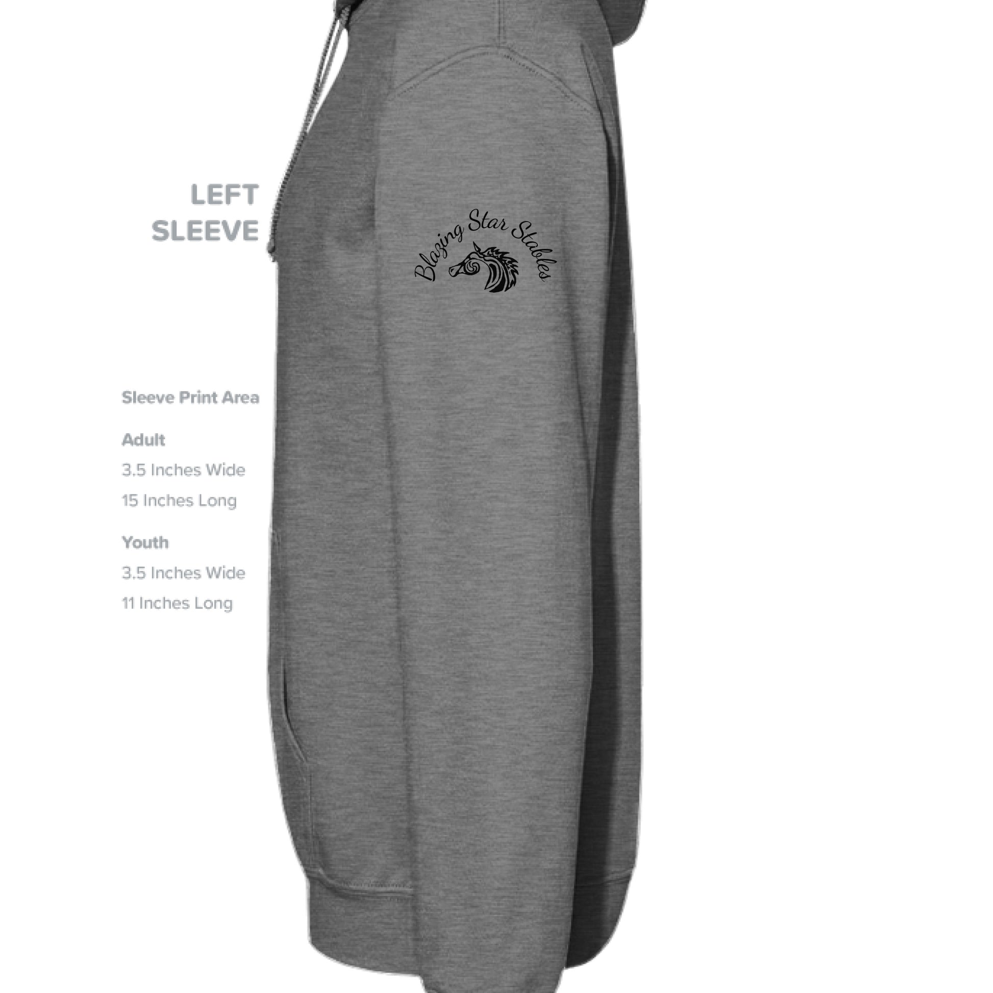 GRAPHITE HEATHER - SLEEVE_LEFT