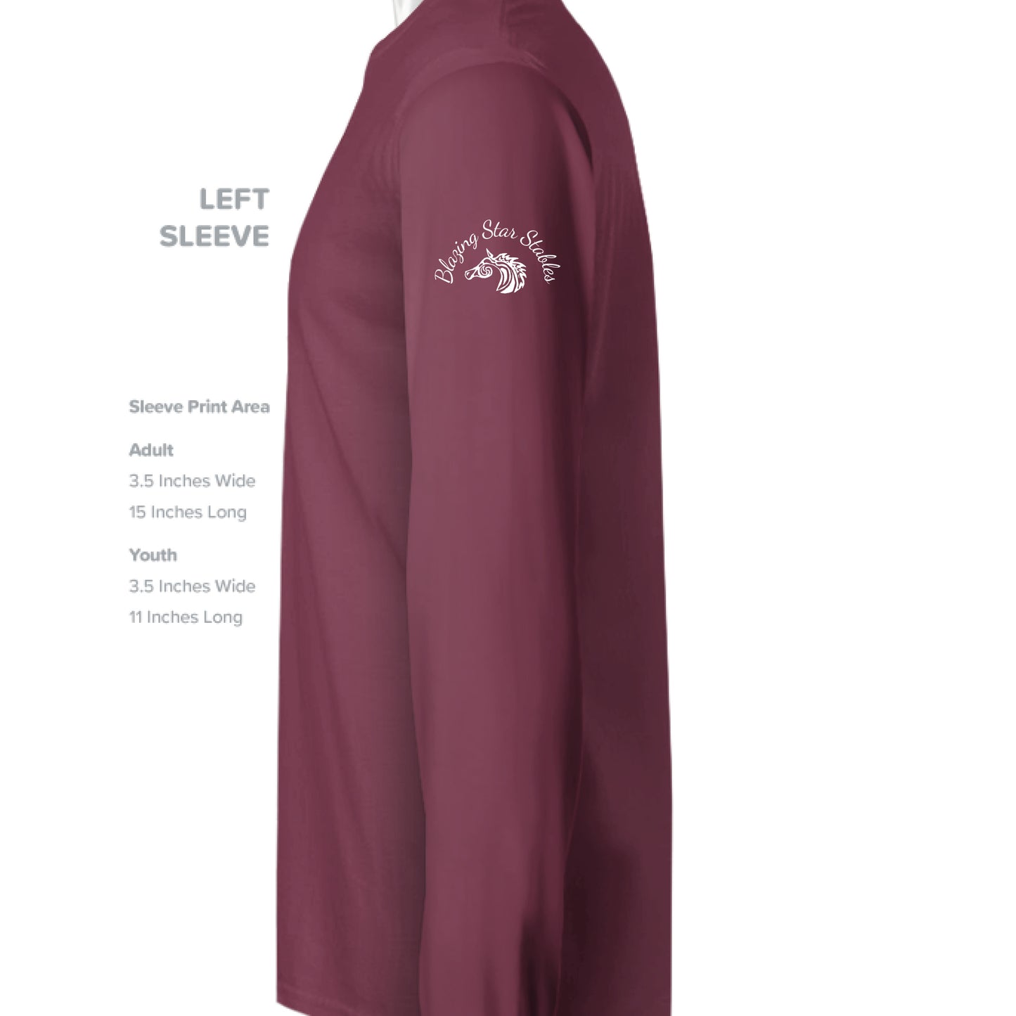 SPORT MAROON - SLEEVE_LEFT