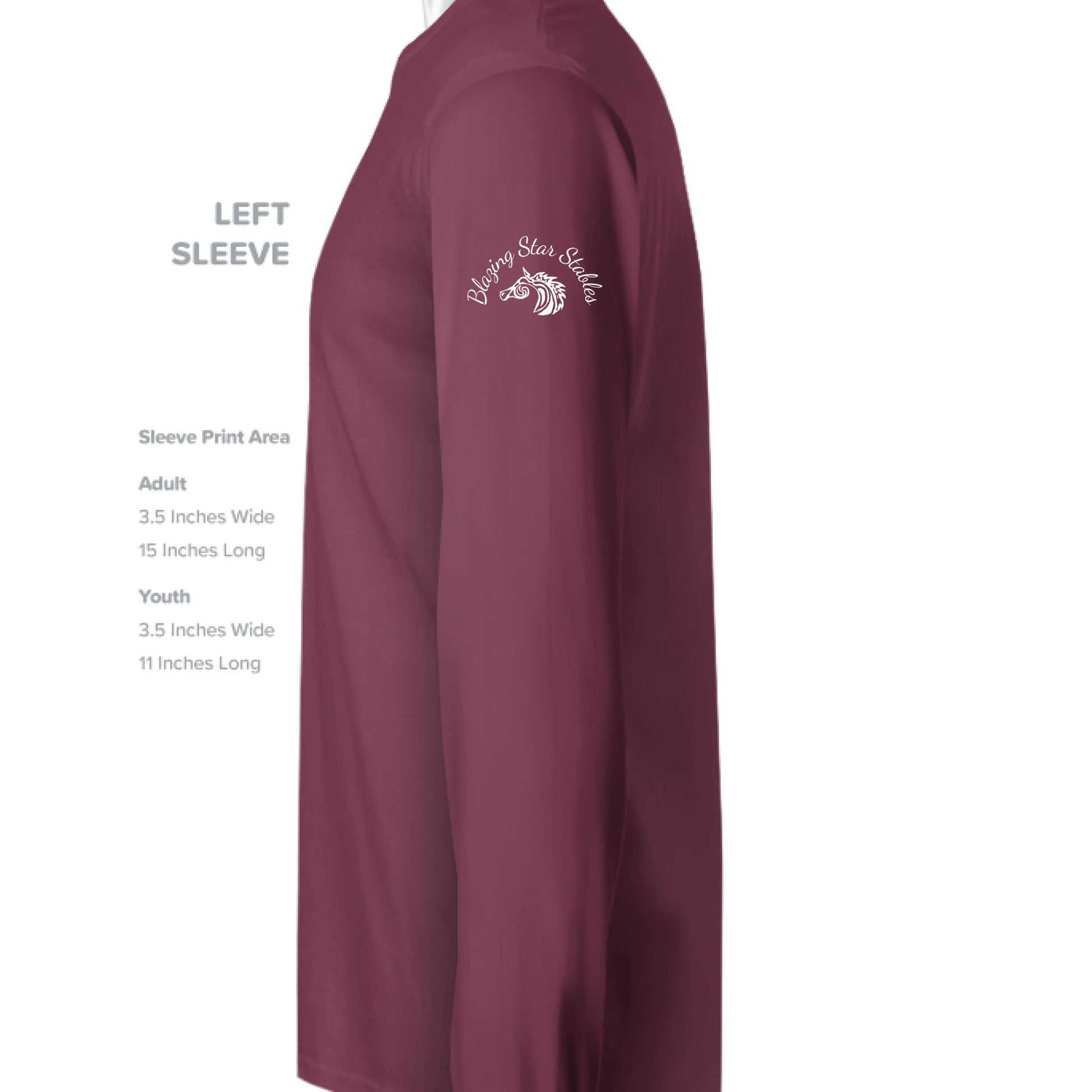 SPORT MAROON - SLEEVE_LEFT