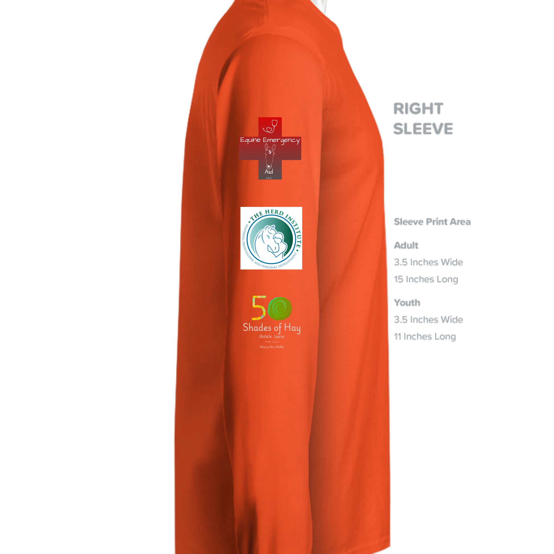SPORT ORANGE - SLEEVE_RIGHT