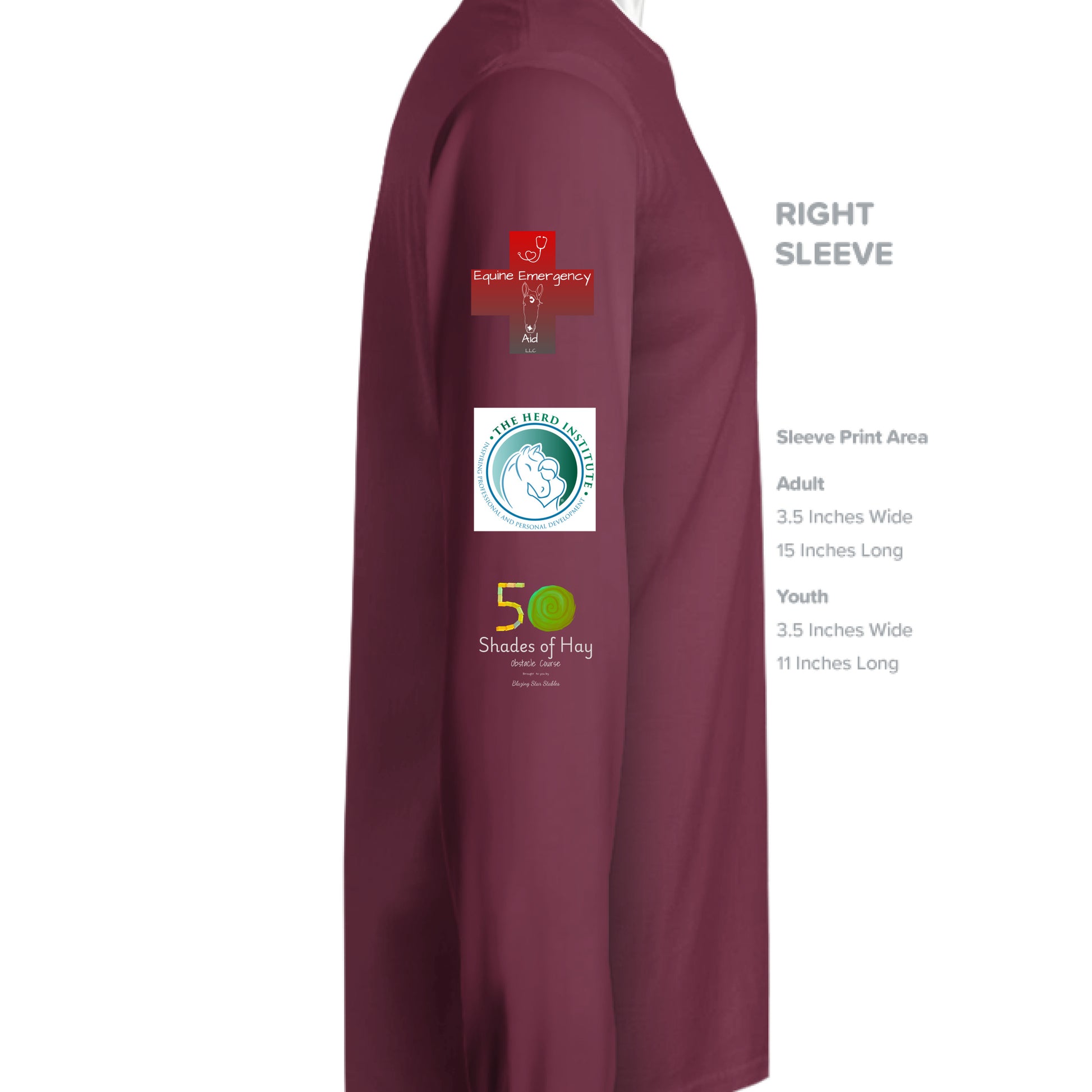 SPORT MAROON - SLEEVE_RIGHT