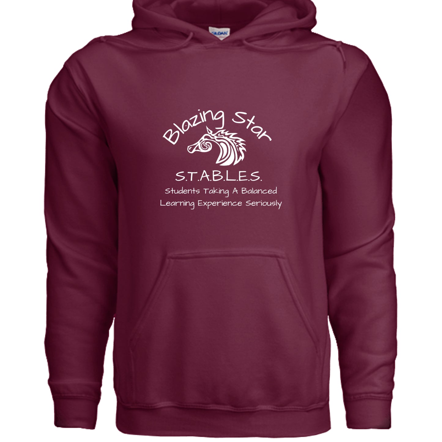 MAROON - G185 - FRONT