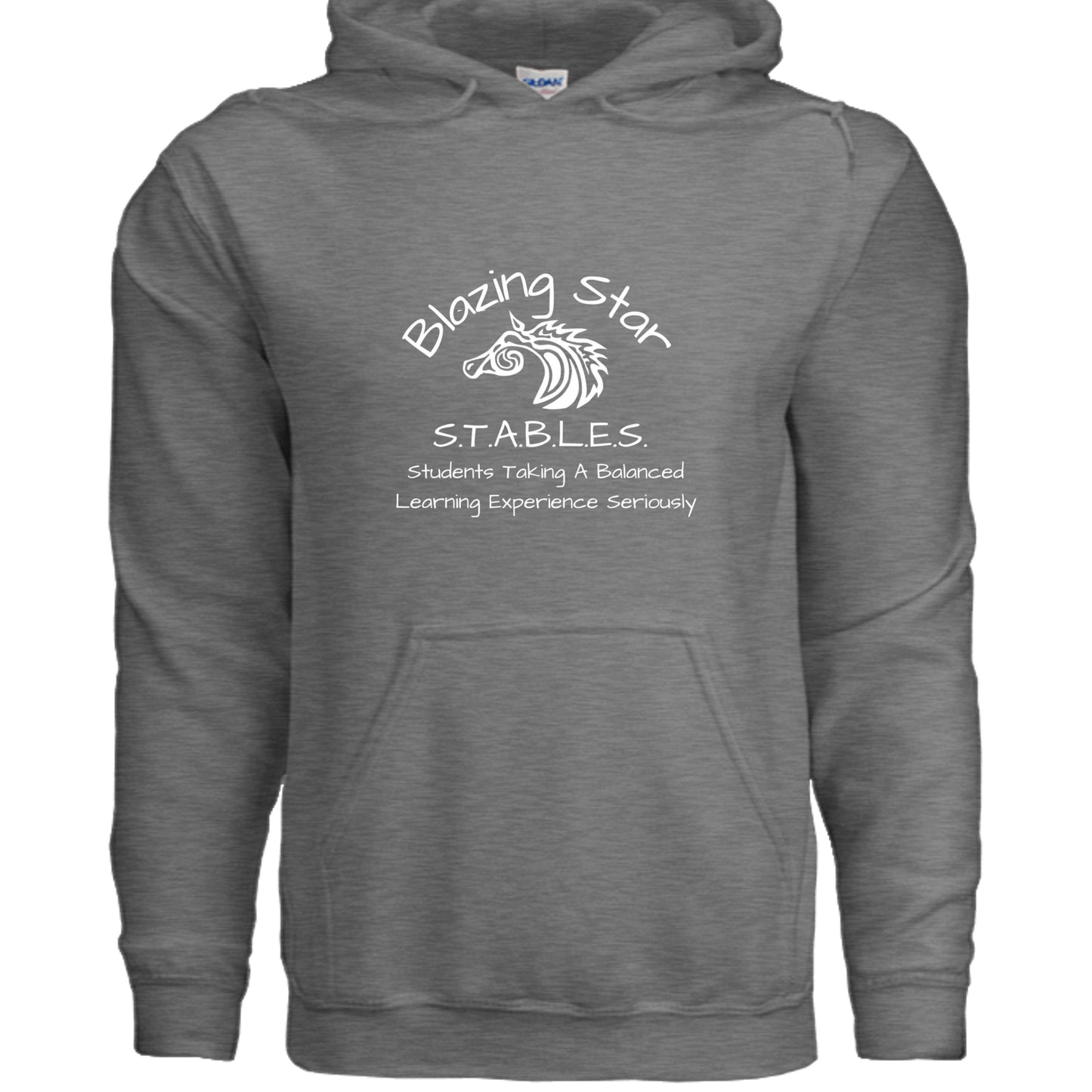 GRAPHITE HEATHER - G185 - FRONT