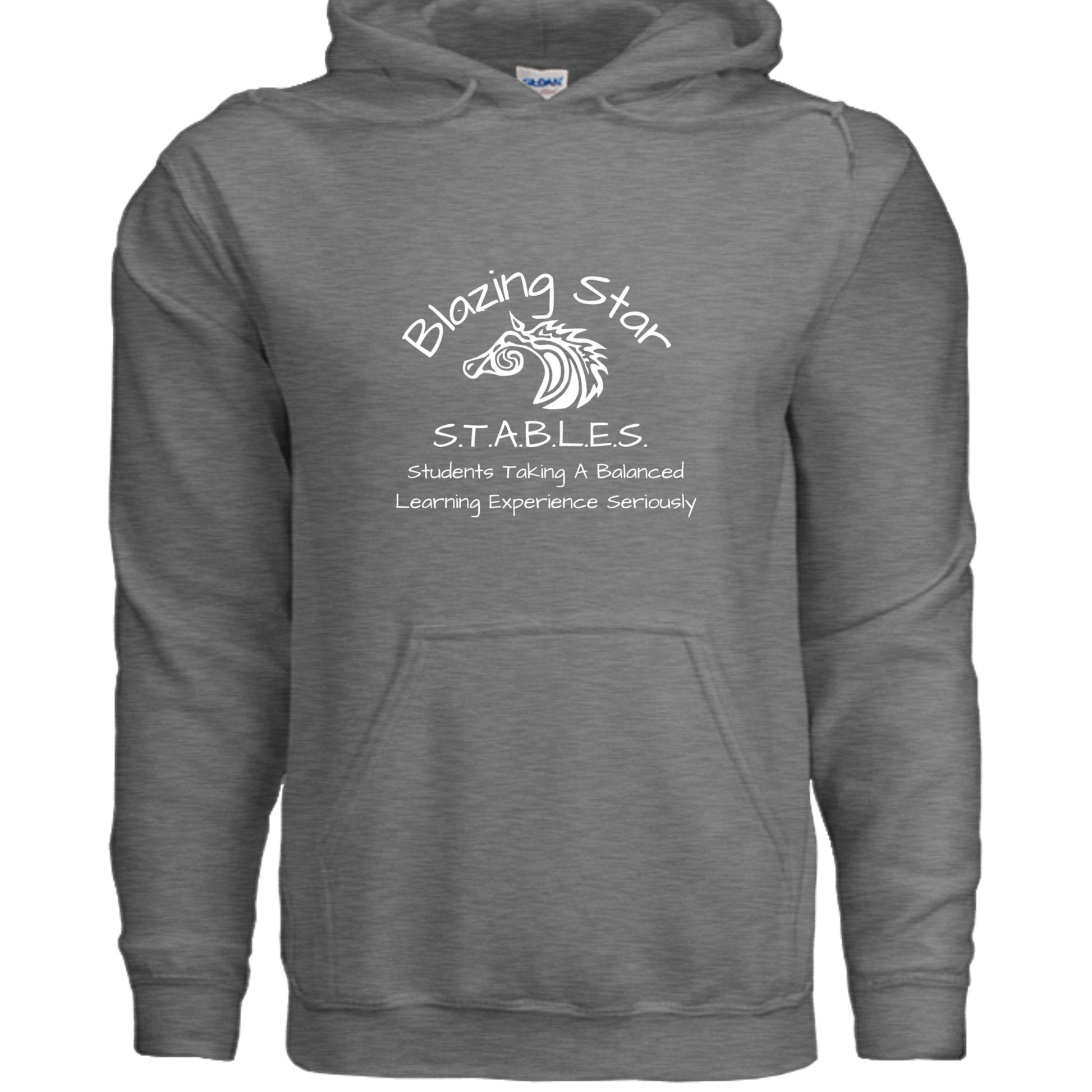 GRAPHITE HEATHER - G185 - FRONT