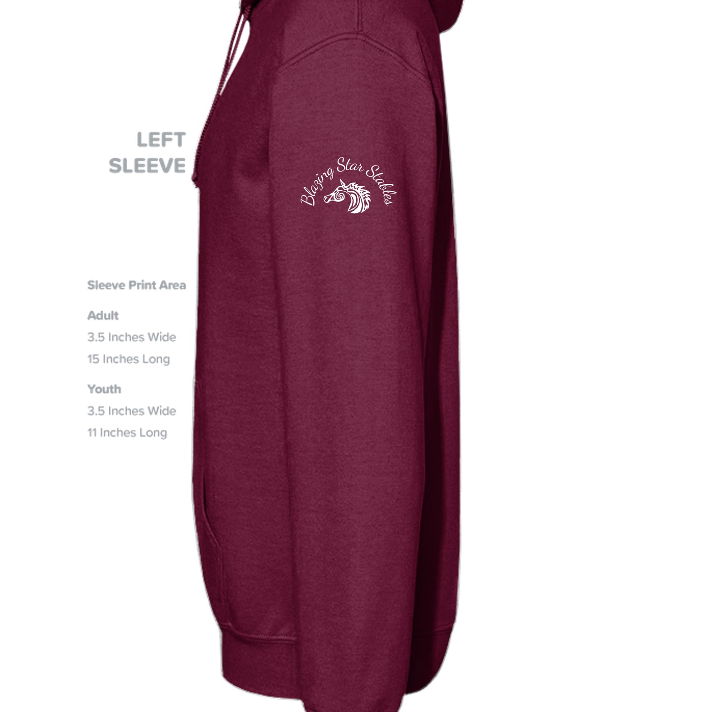 MAROON - G185 - SLEEVE_LEFT