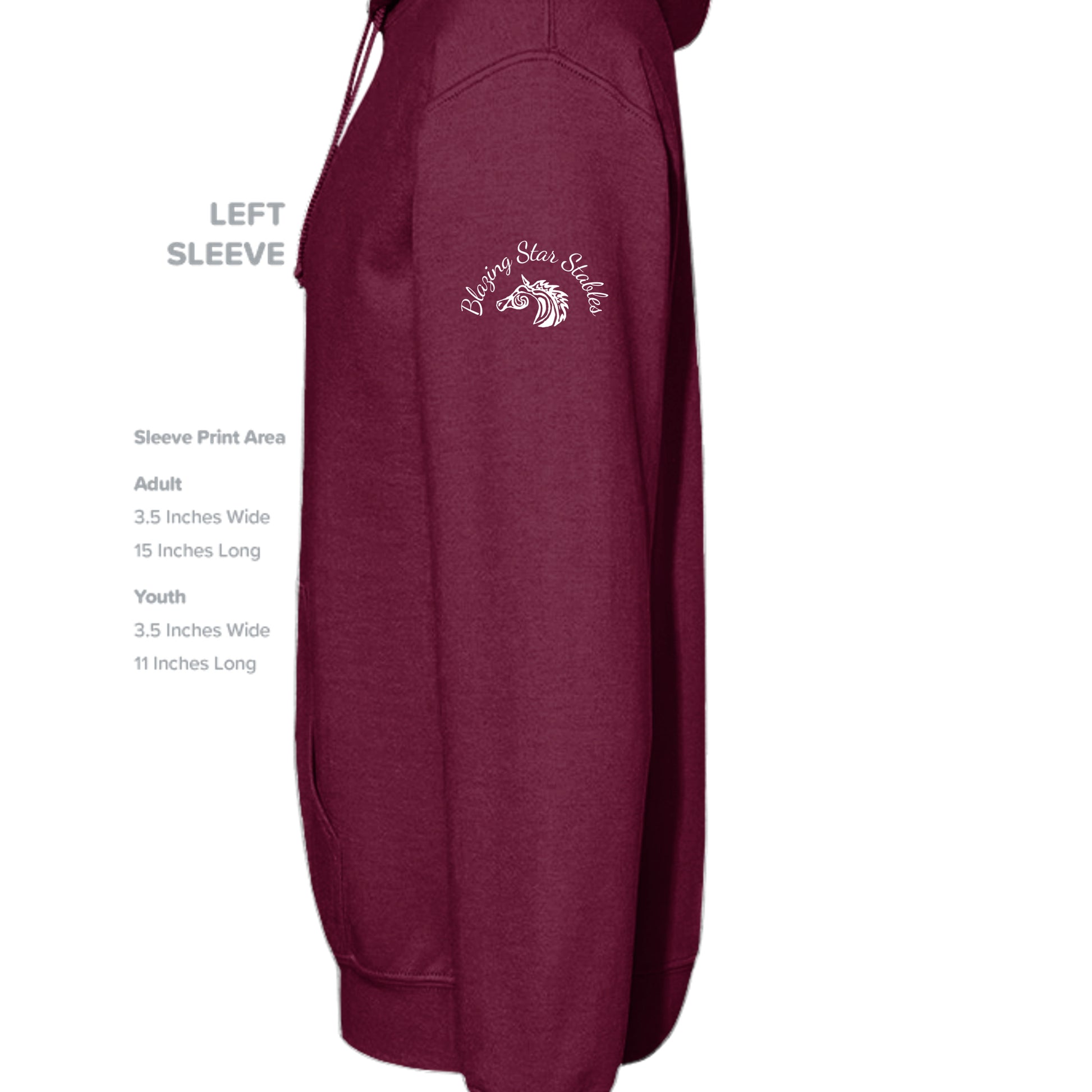 MAROON - G185 - SLEEVE_LEFT