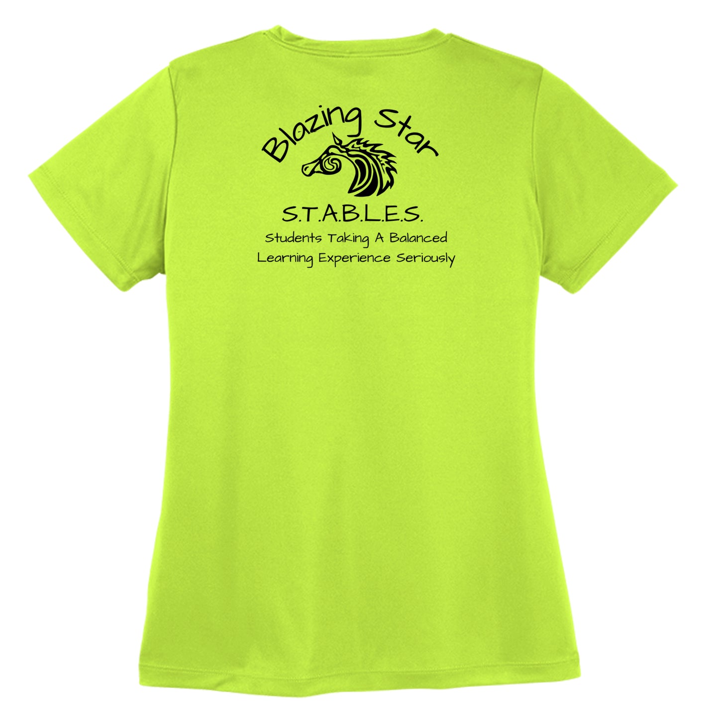 Neon Yellow - LST350 - BACK