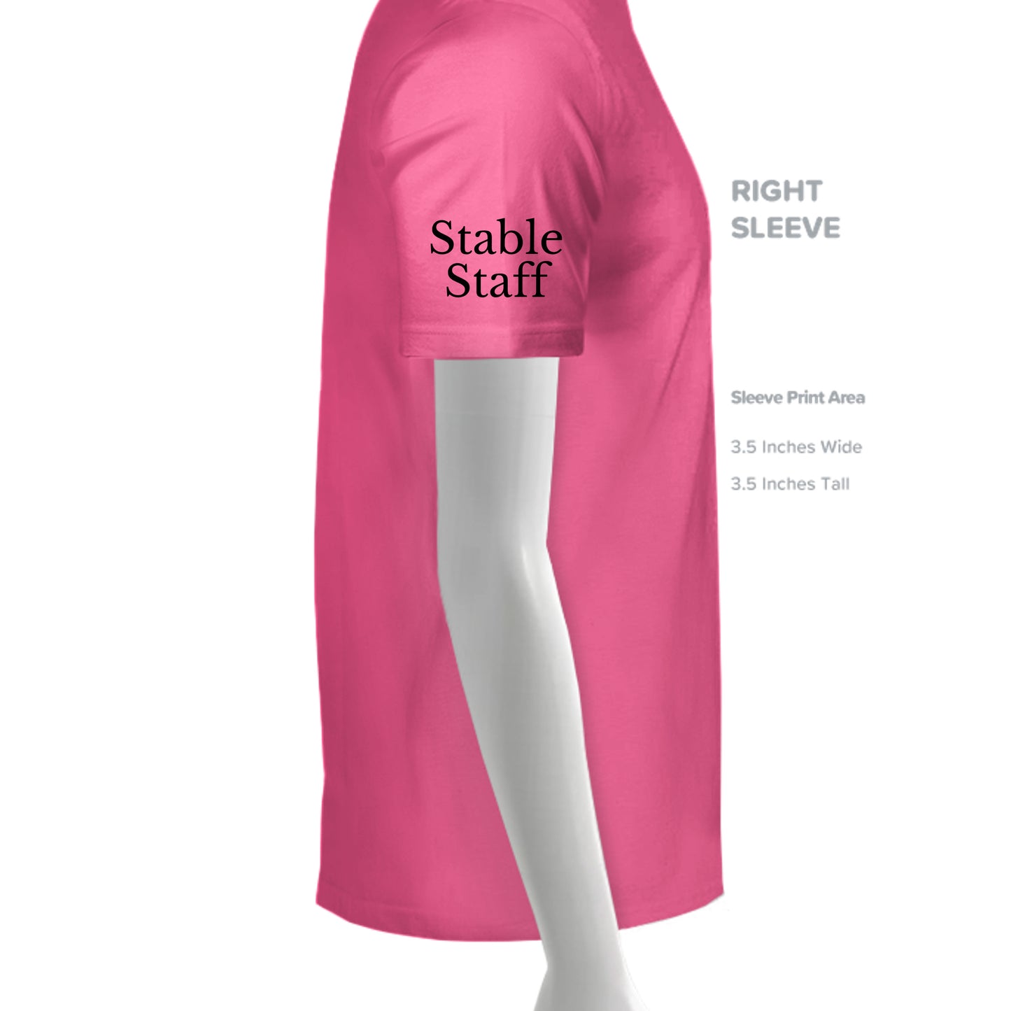 Neon Pink - LST350 - SLEEVE_RIGHT