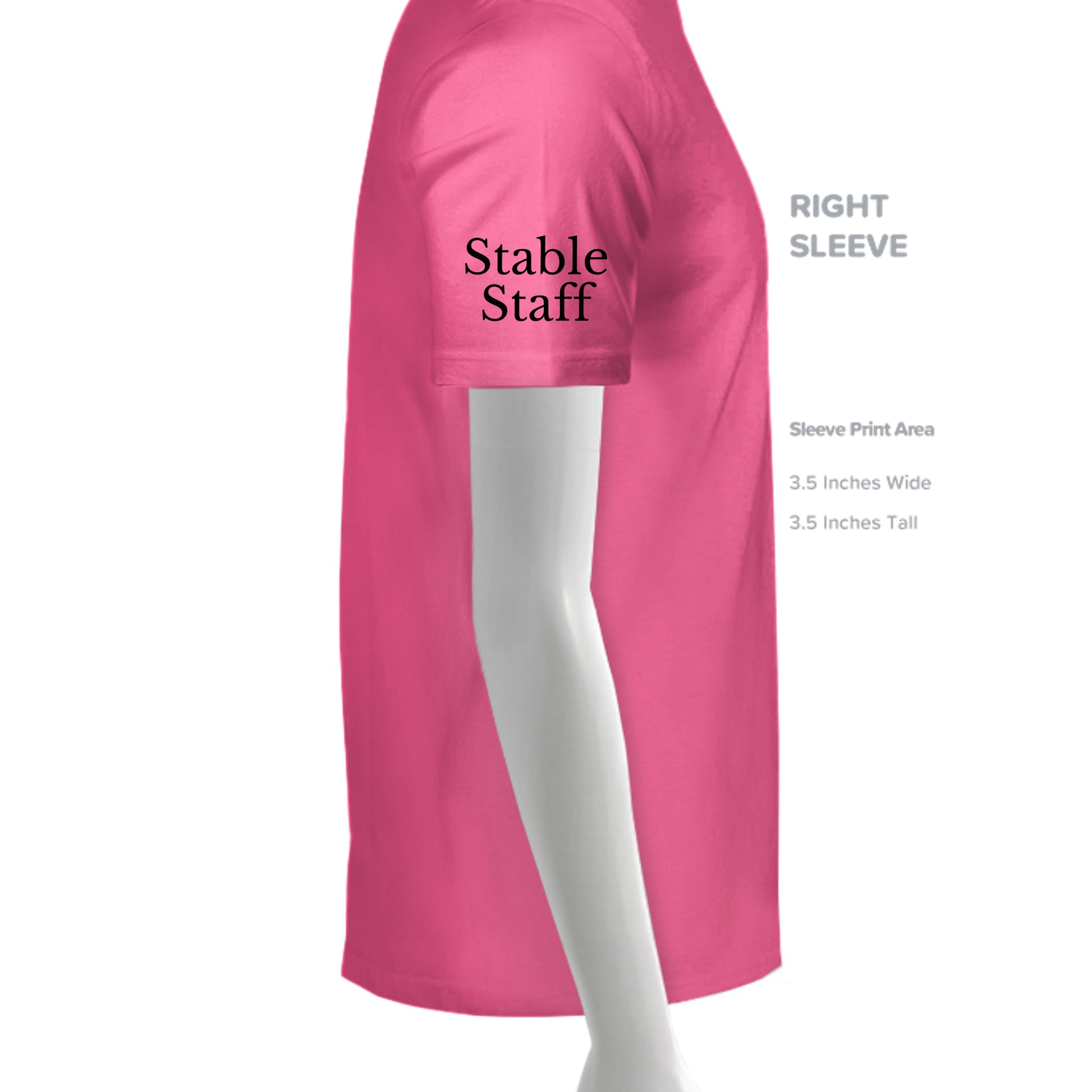 Neon Pink - LST350 - SLEEVE_RIGHT
