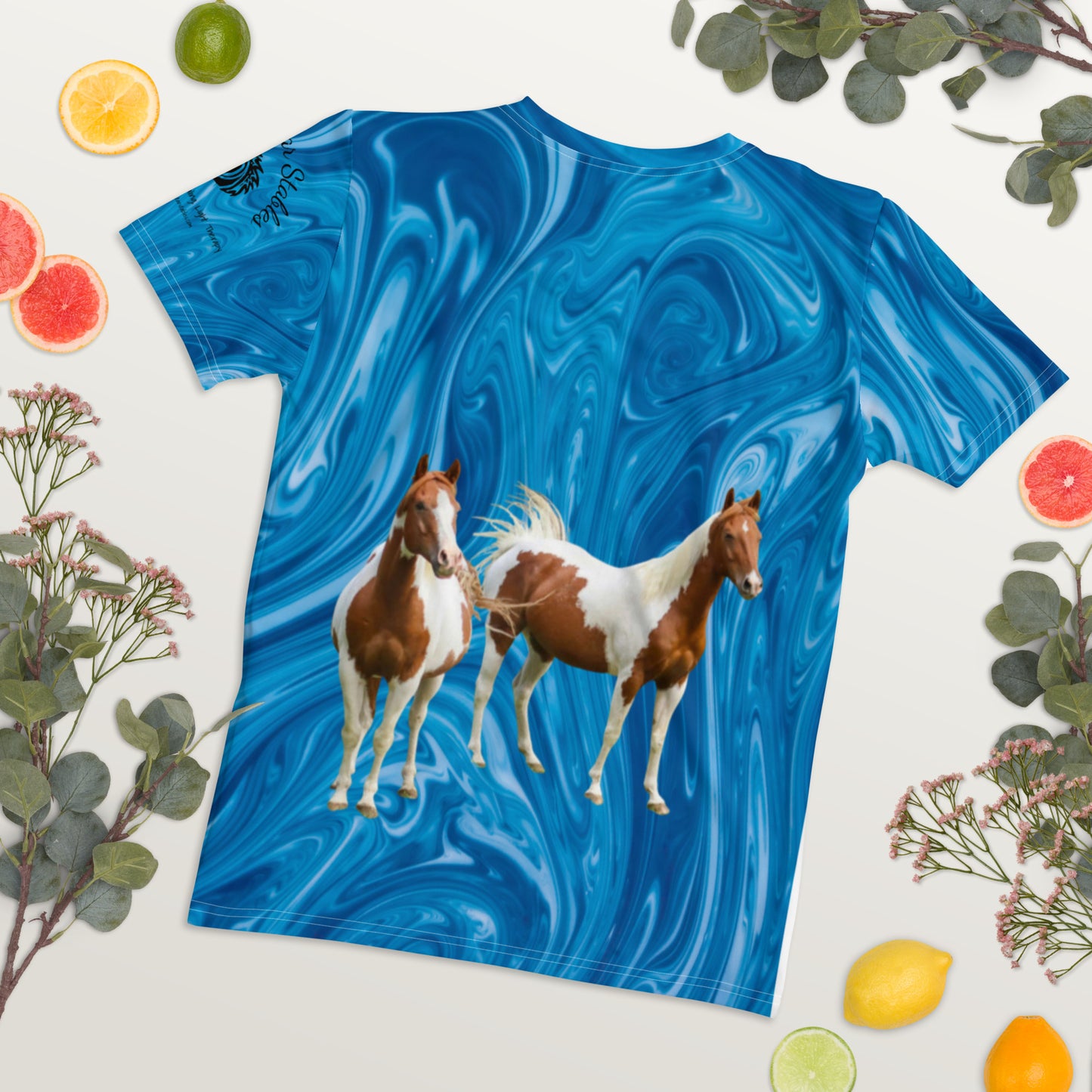 Women's T-shirt I'd Rather Be At The Barn... Cecil and Wrapper